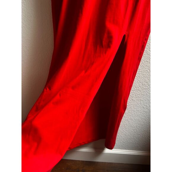 New Adidas Originals Adicolor 3-Stripes V-Neck Maxi Dress - Size XL - Picture 15 of 15